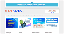 Desktop Screenshot of medpedia.it